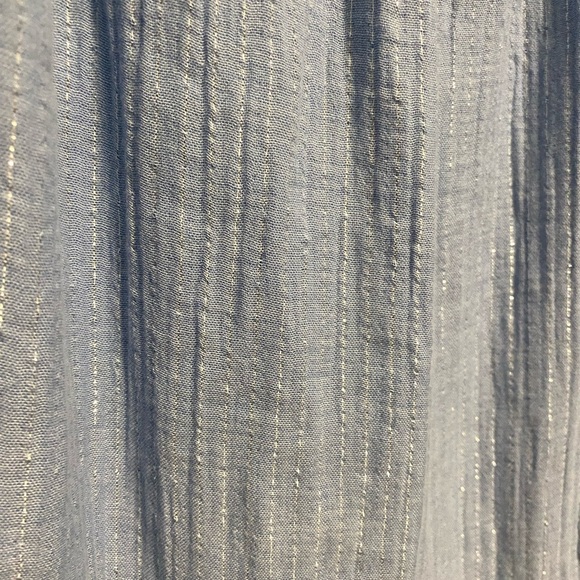 GAP Light Blue off the shoulder dress - Small - cotton blend - Picture 4 of 9